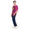 Unisex Staple T Shirt Berry Left Front 64ca3852728e9.Jpg
