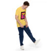 Unisex Staple T Shirt Yellow Right Front 64ca38529c9dc.Jpg